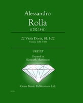 22 Viola Duets BI. 1-22 #2 (BI. 9-15) cover